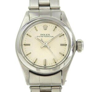 ROLEX lady date Watches 6517 No. 7 SilverDial Stainless Steel Mechanical A...